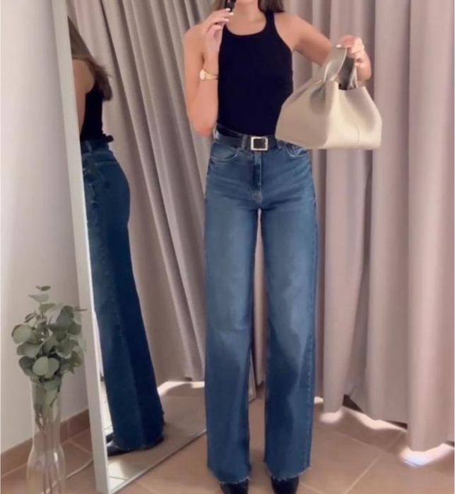 Сині джинси zara