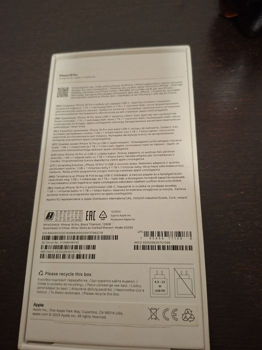 Sprzedam IPhone 16 Pro