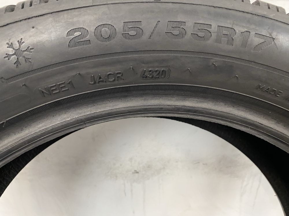 2x 205/55/17 Dunlop Winter Sport5 / 2020r 8mm / GWARANCJA
