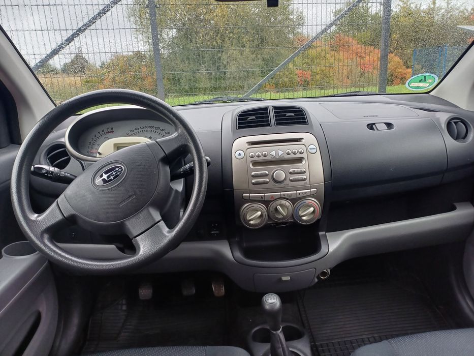 Piękne Subaru Justy 2008r 120 tyś przebiegu klima 2 lata w kraju