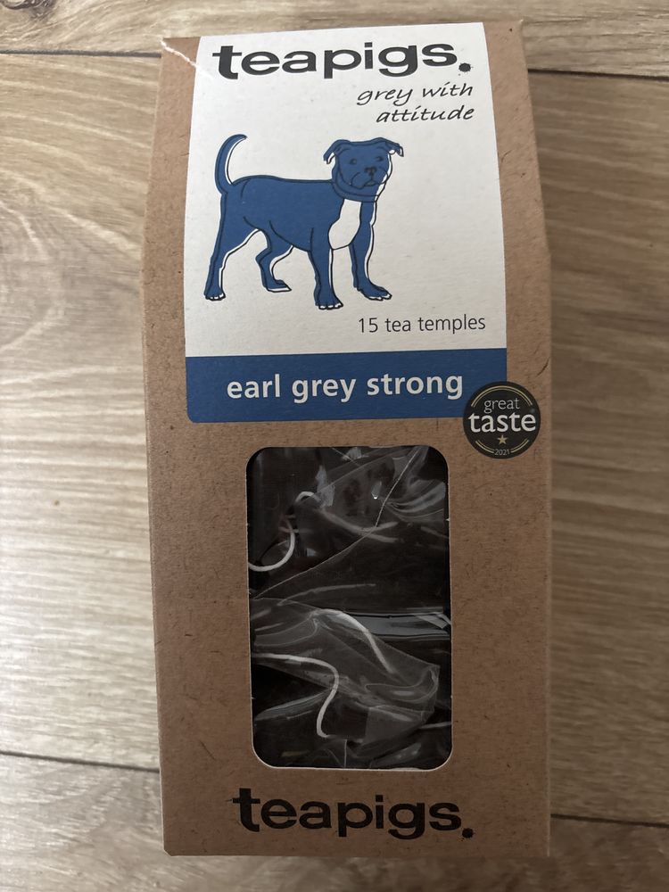 Herbata teapigs earl grey strong 15 piramidek
