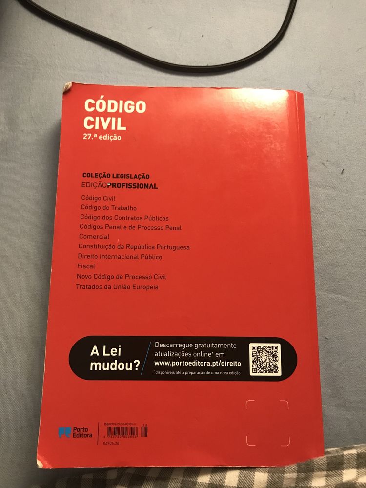 Código Civil + Constituição da República Portuguesa da Porto Editora