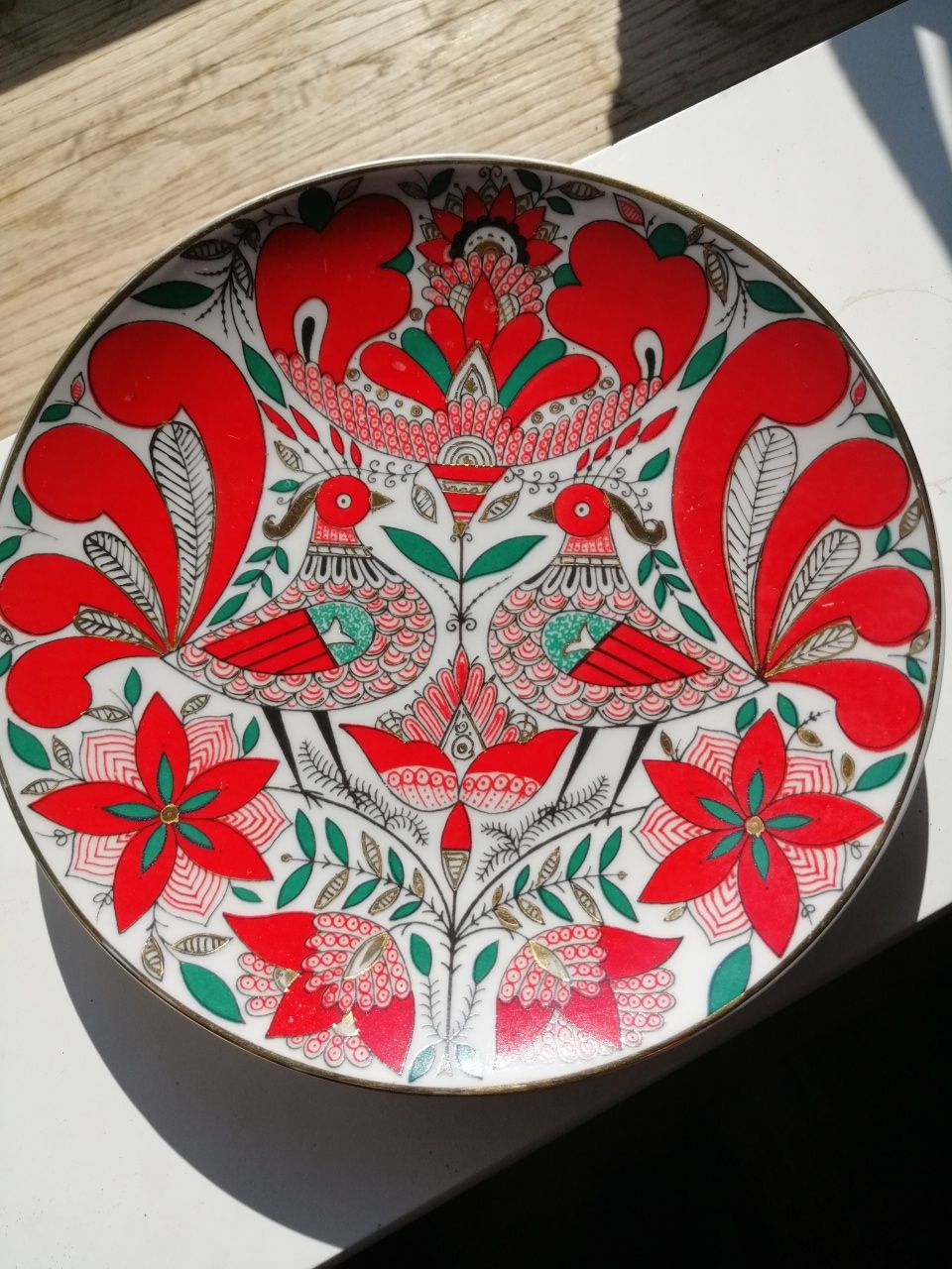 Talerz porcelanowy Łomonosow
