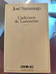 Livro Autografado Cadernos de Lanzarote por José Saramago