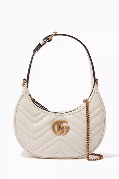 Сумка Gucci Marmont half moon mini