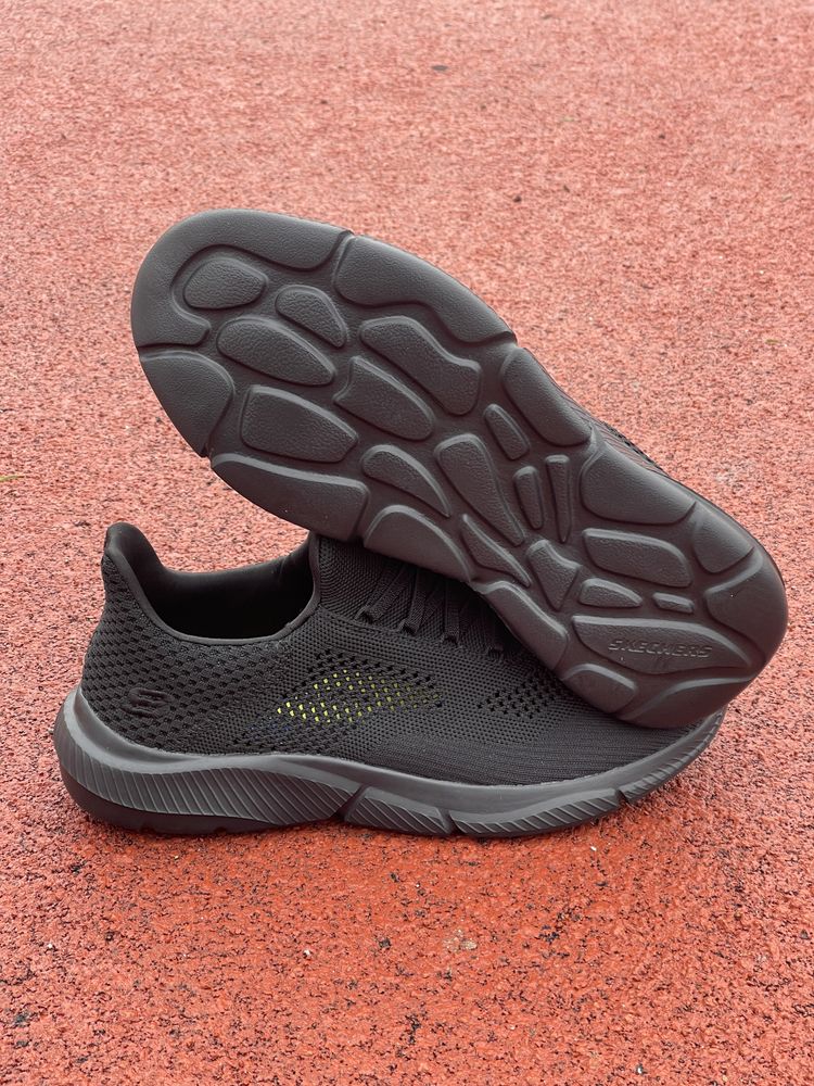 Оригінал Кросівки Skechers Ingram 210281 BBK оригинал скечерс чорні