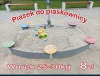 Piasek do piaskownicy workowany