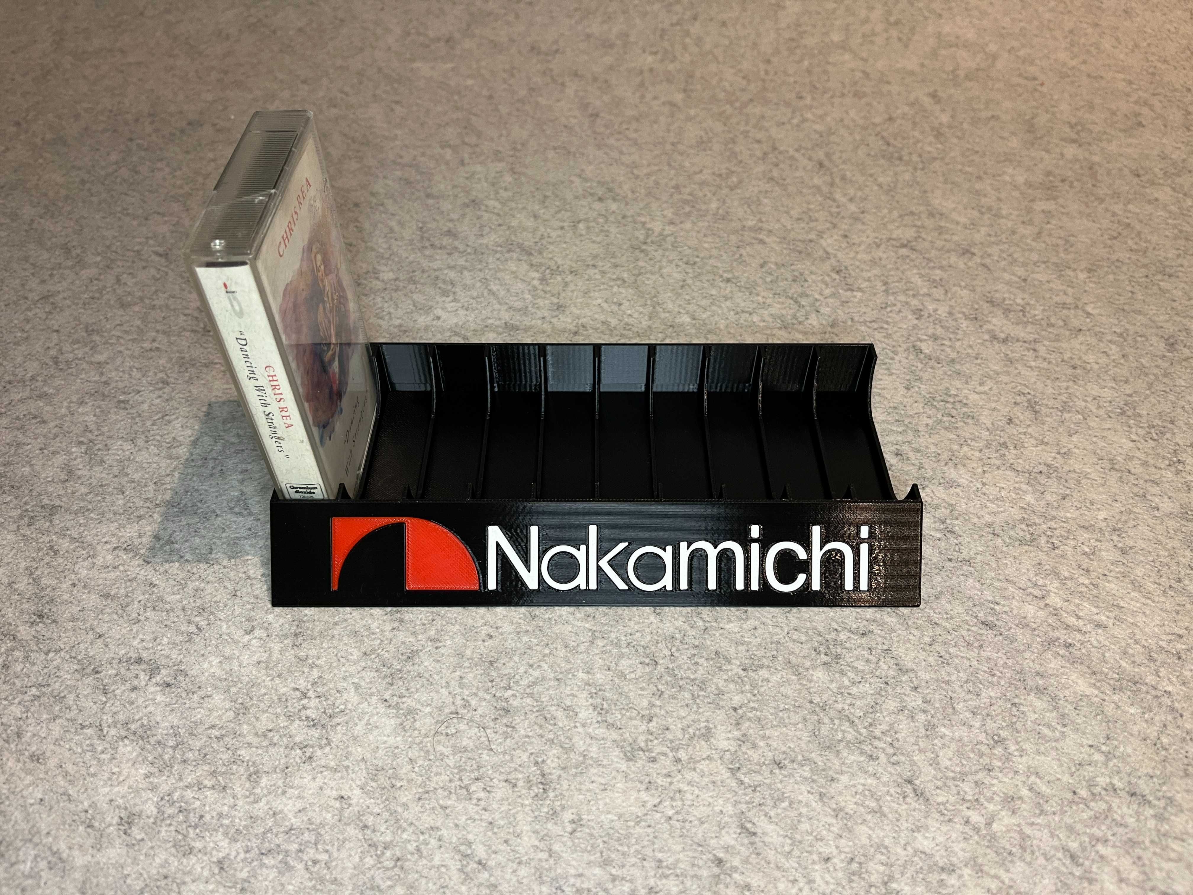 Stojak podstawka na kasety magnetofonowe Nakamichi