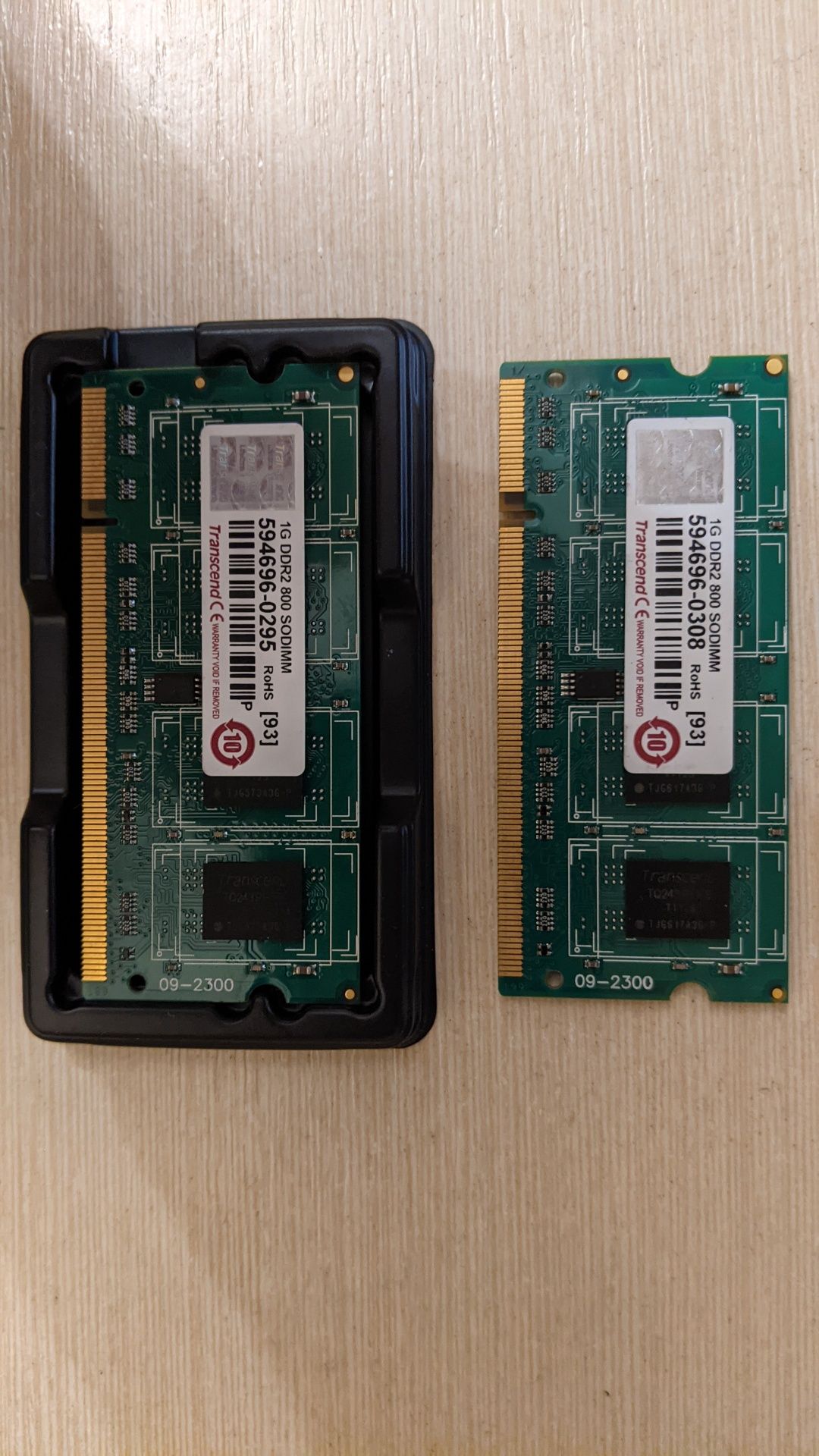 Пам'ять ddr2 для ноутбука 2*1gb