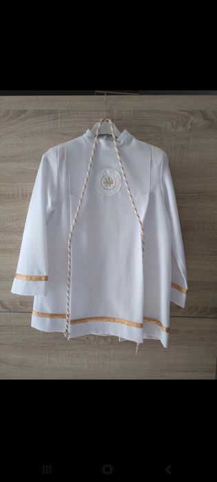 Strój komunijny r. 134/140