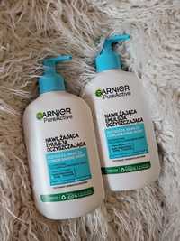 Garnier Pure Active Nawilżająca Emulsja Oczyszczająca.  Nowe