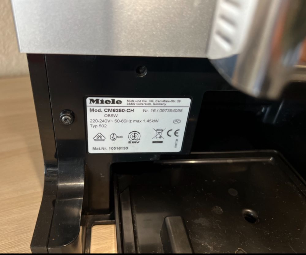 Кофемашина Miele CM6350-CH