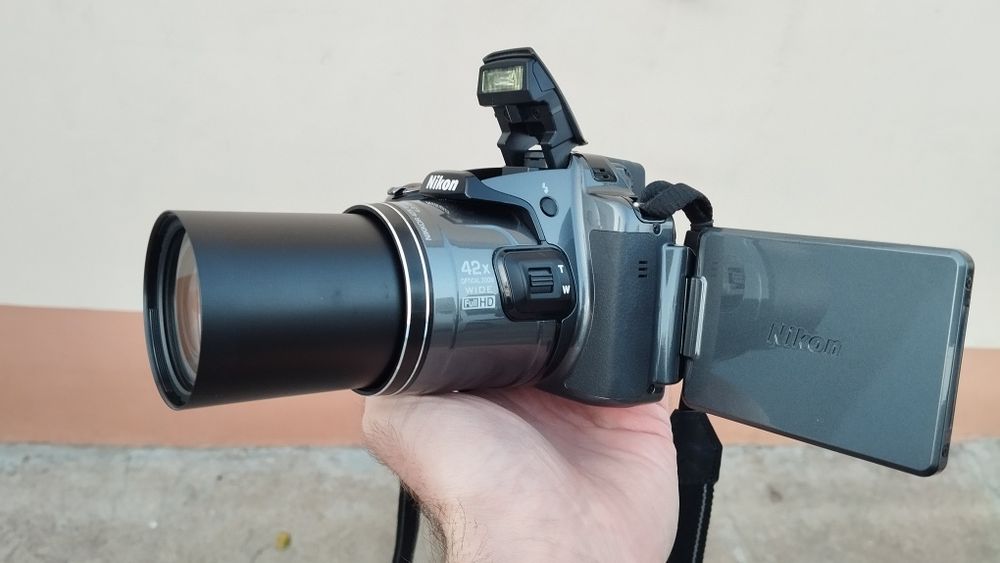 Nikon P520+42X Зум+Сумка sd карта зумовик фотоаппарат фотик