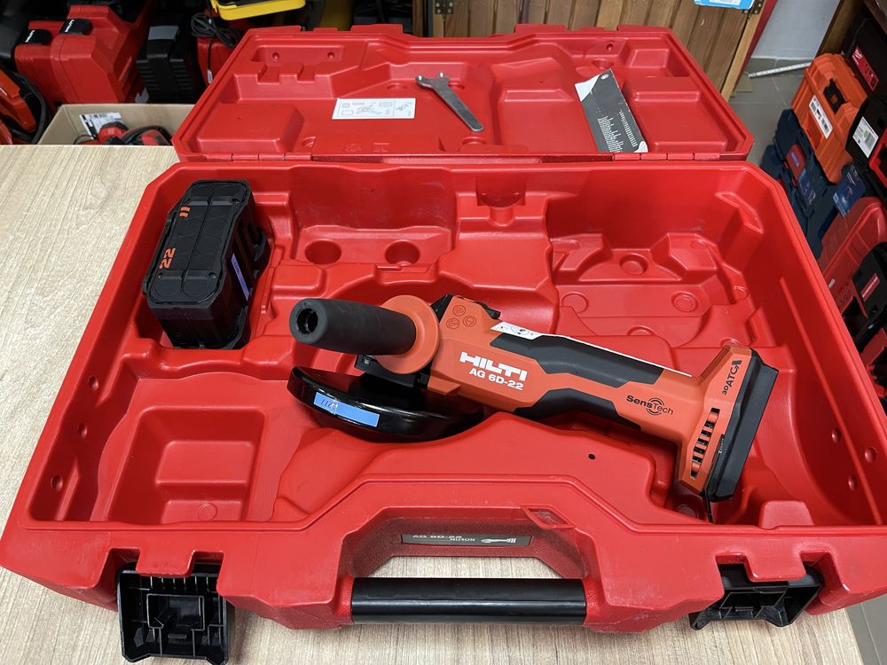 Hilti AG 6D-22-150 Nuron / безщіткова болгарка Хілті 150 мм Нурон
