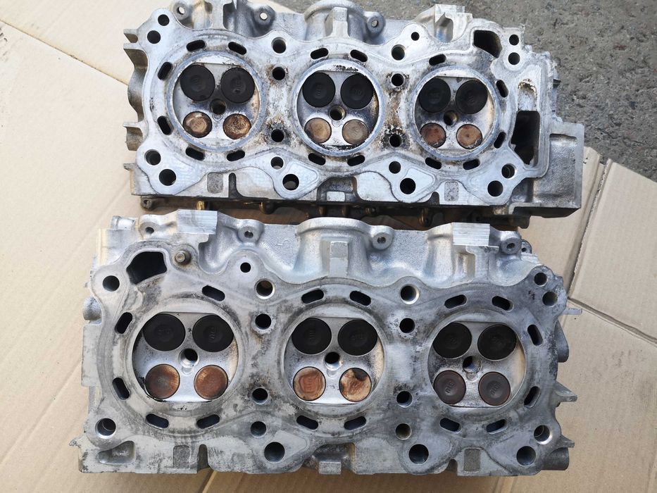 2 Головки блока цилиндров ГБЦ Nissan Maxima QX v6 24v vq20 vq25 vq30