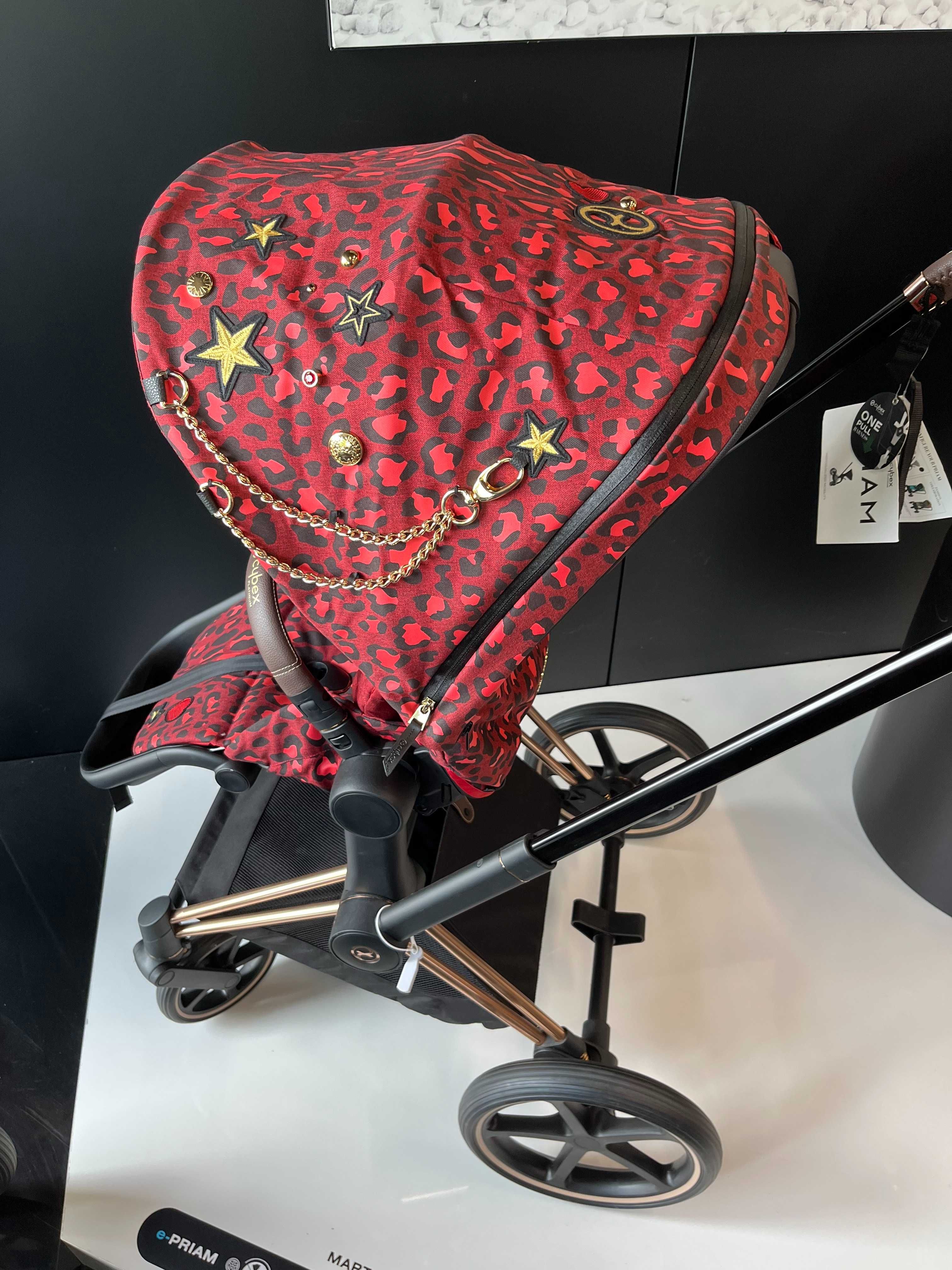 Wózek 3w1 Cybex Priam 4.0 Rockstar Cybex Cloud Z2 OUTLET