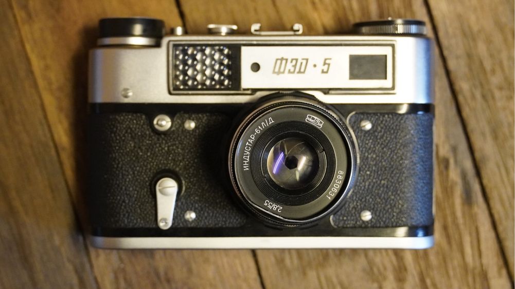 Fed 5 analogowy aparat fotograficzny antyk kolekcjonerski