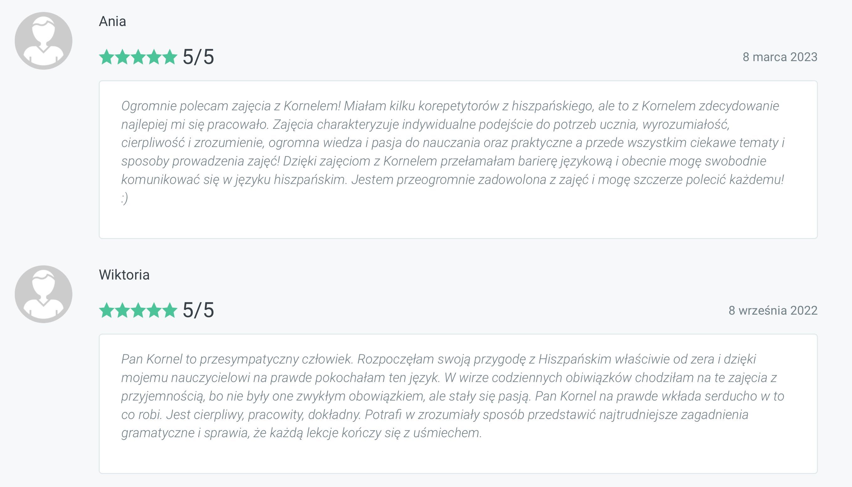 hiszpański i angielski - korepetycje, lekcje, matura, FCE, DELE