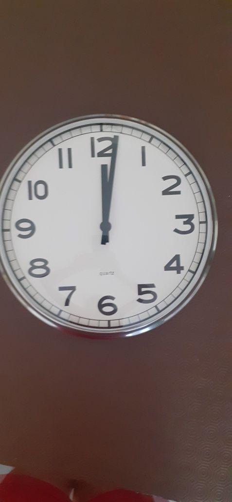 Relógio de quartz de parede