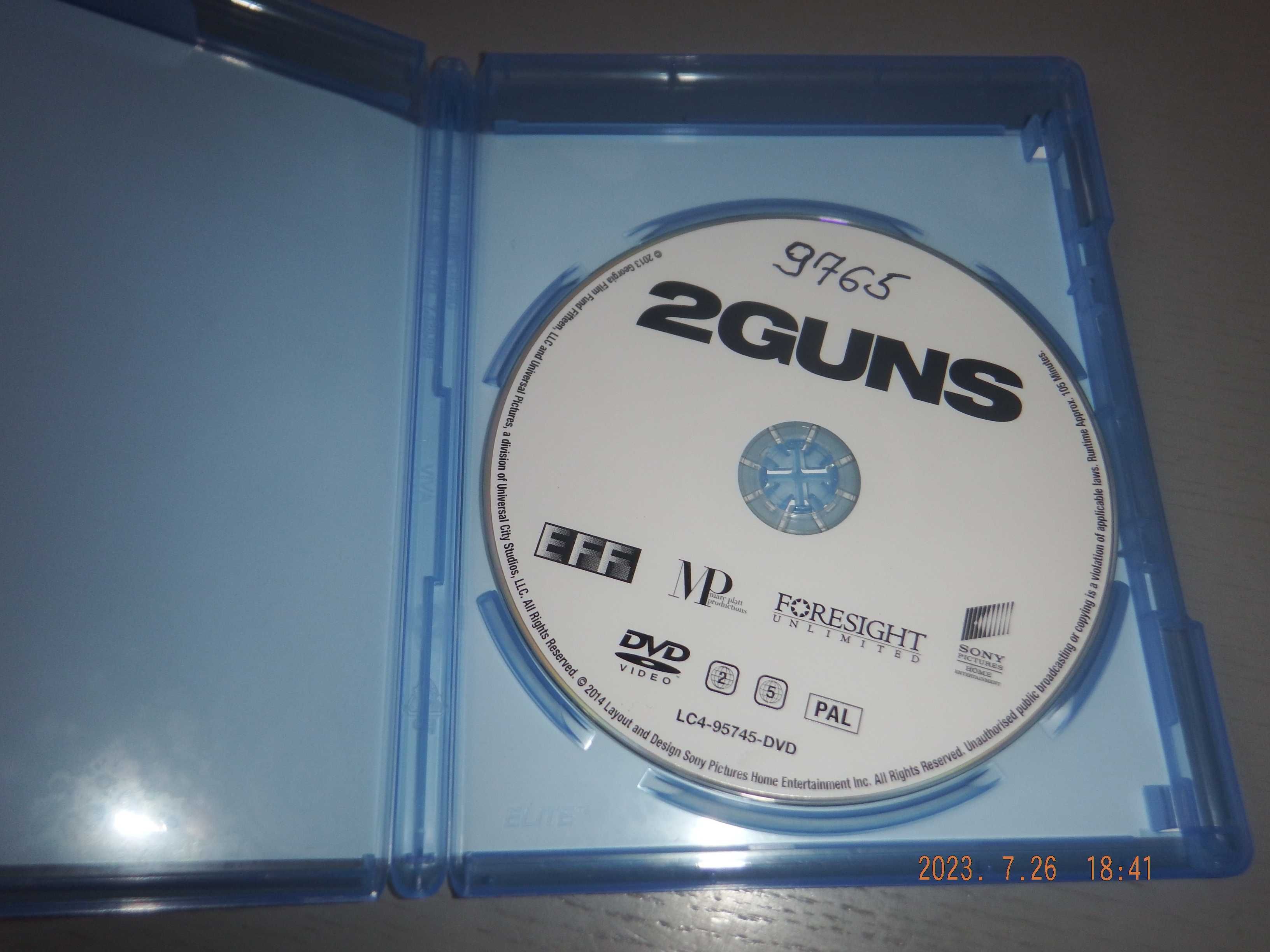 2 GUNS  dvd  Dezel Washington , Mark Wahlberg   PL