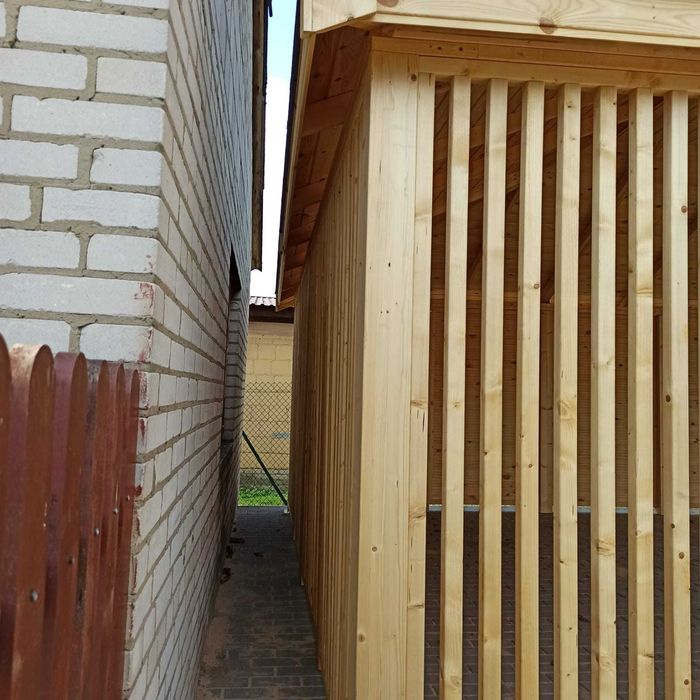 Wiata garażowa carport zadaszenie altana altanka 5x5