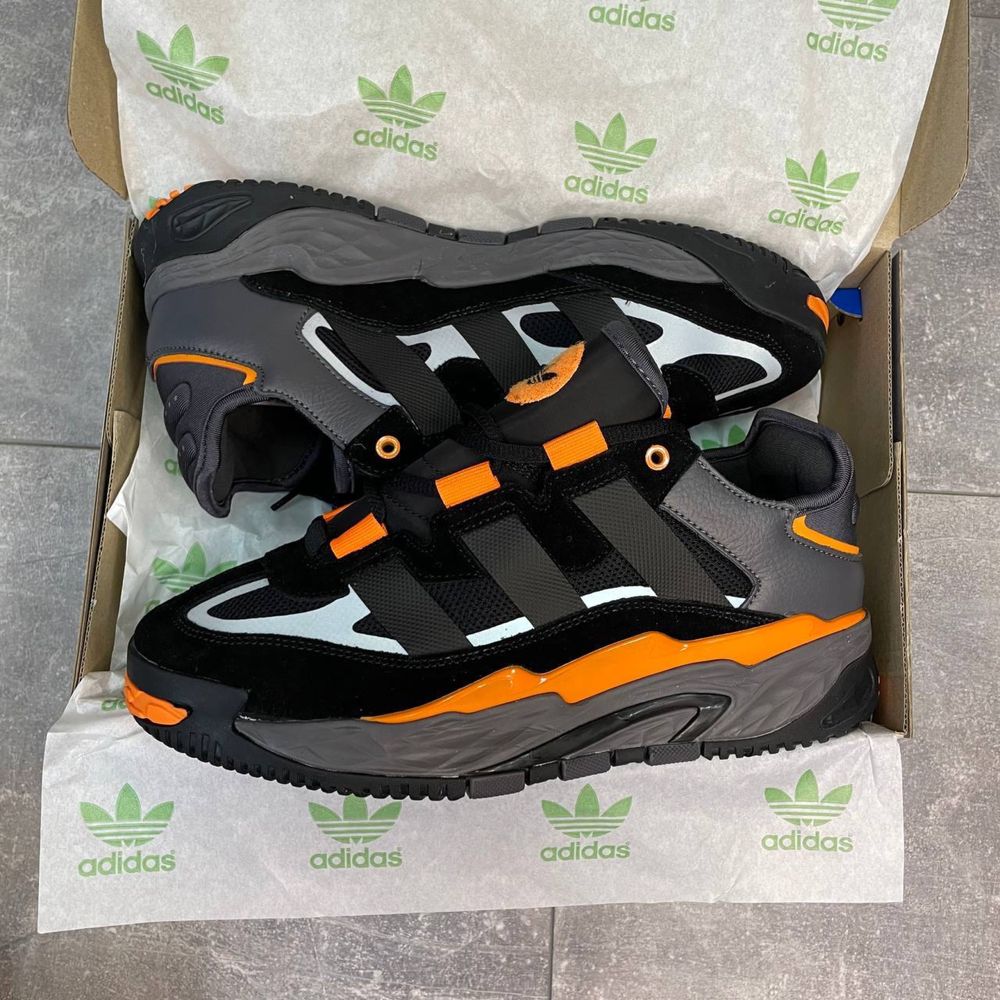 Вигідна ціна!кросовки Adidas Niteball Black Orange 41-45р