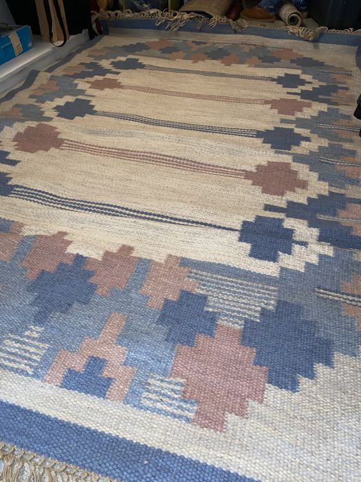 Tapete tipo arraiolos retangular