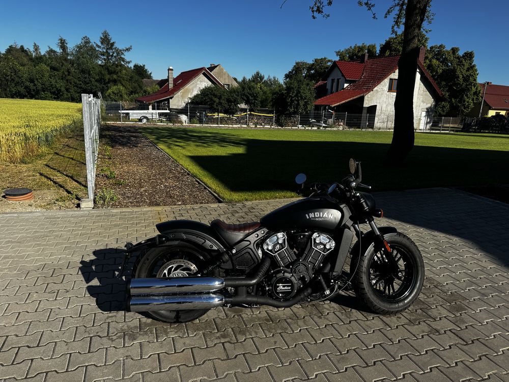 Indian scout bobber