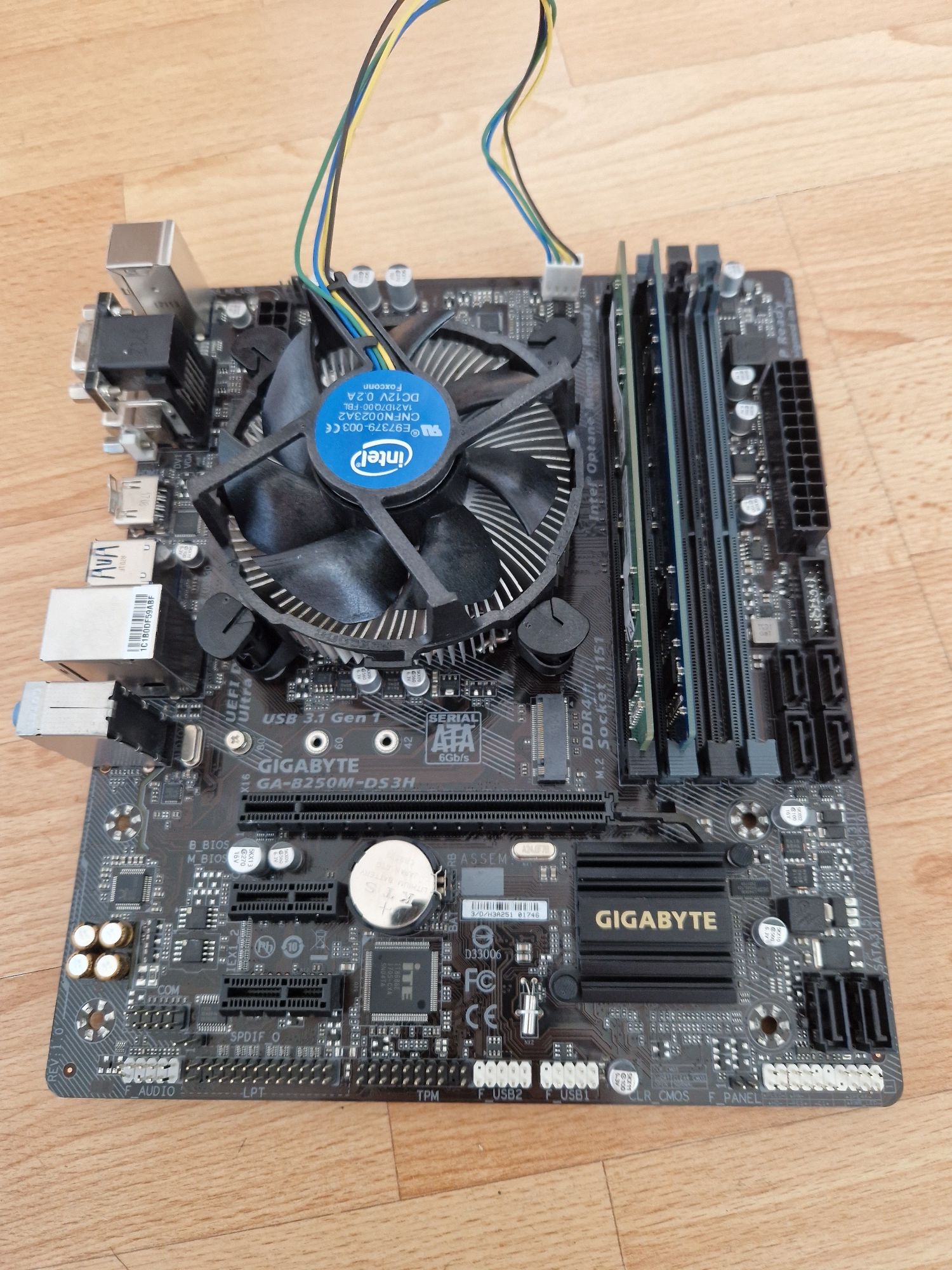 Intel i5-7400 3.5ghz/8gb ddr4/Материнка (m.2 ssd) Бистрий комплект1151