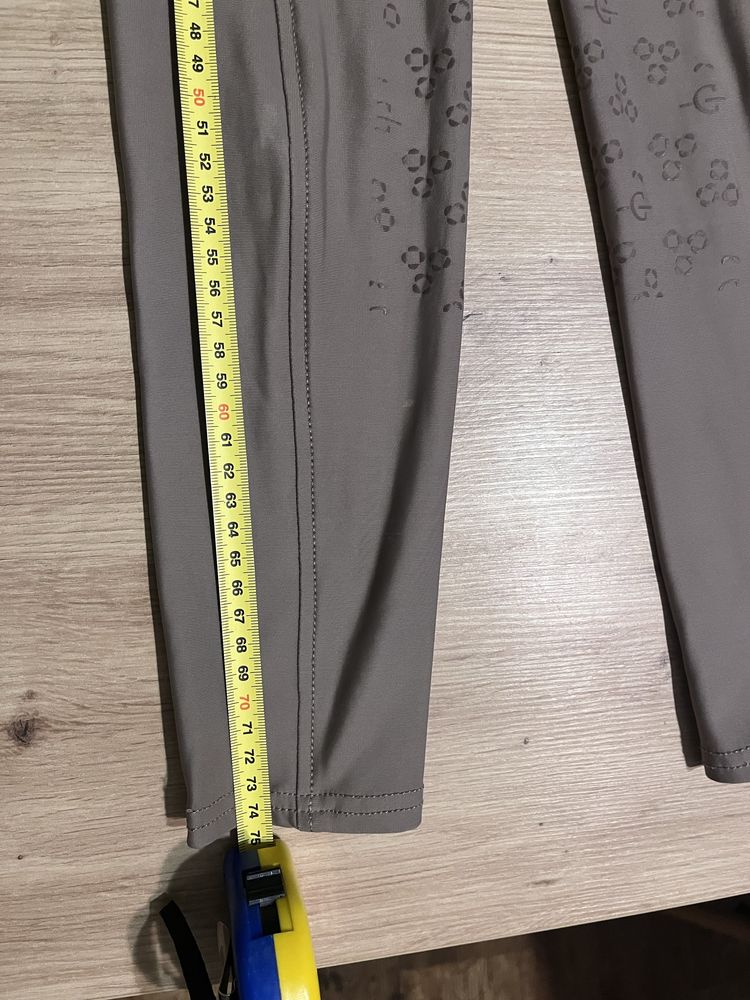 Bryczesy legginsy dla dziewczynki  Sporty Covalliero rozmiar M 140/146