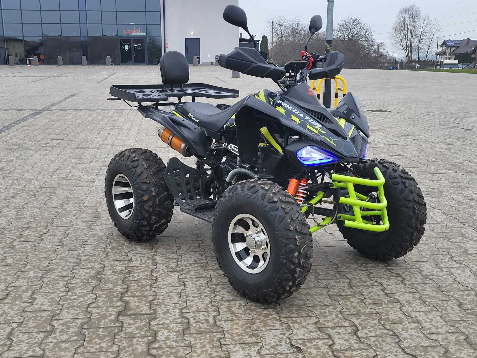 Quad Predator 300 , 420 km przebieg , manual