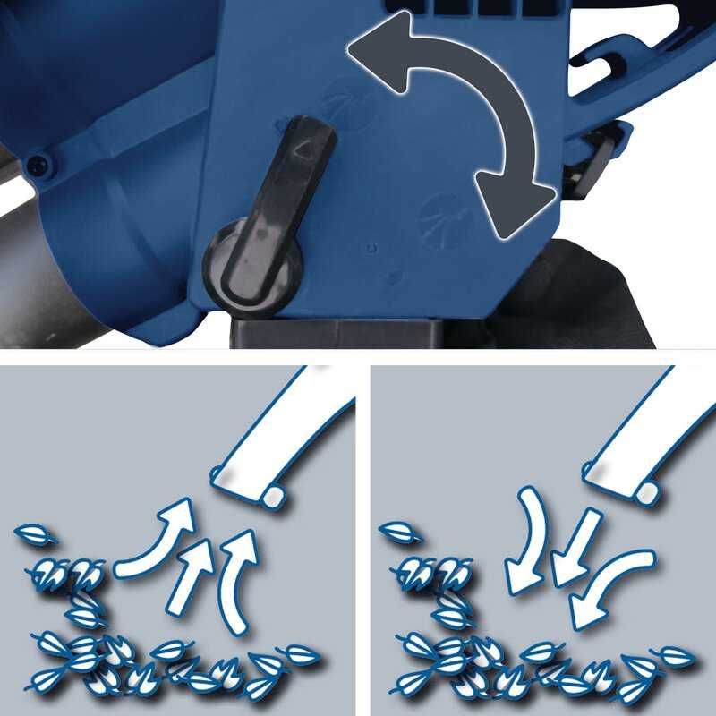 Aspirador/Soprador de folhas elétrico Einhell BG-EL 2501 E