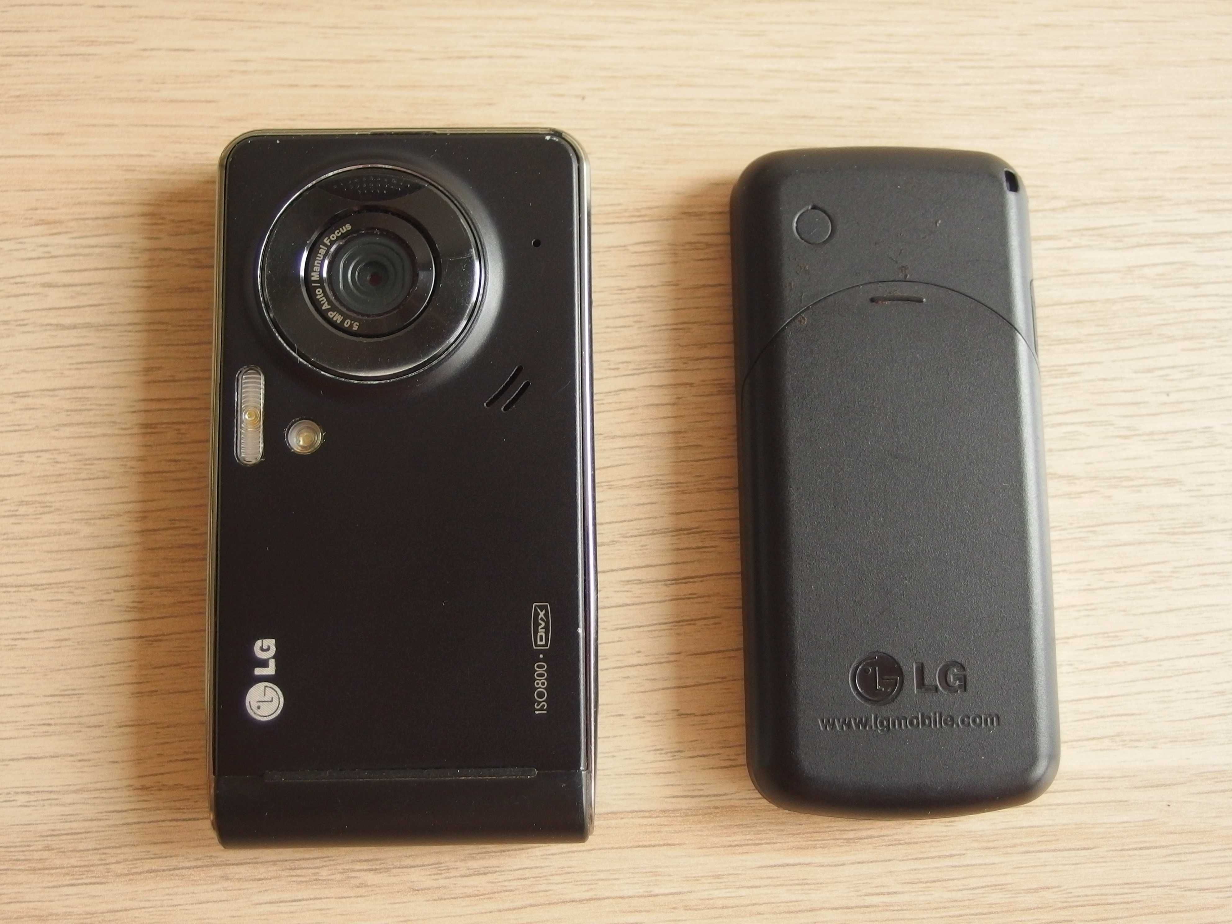 kolecnonerskie retro telefony gsm  KU-990i + LG K107