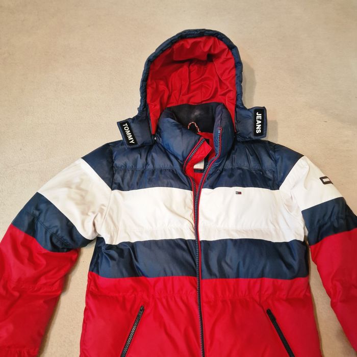 Kurtka  "Tommy Hilfiger" rozmiar L z odpinanym kapturem