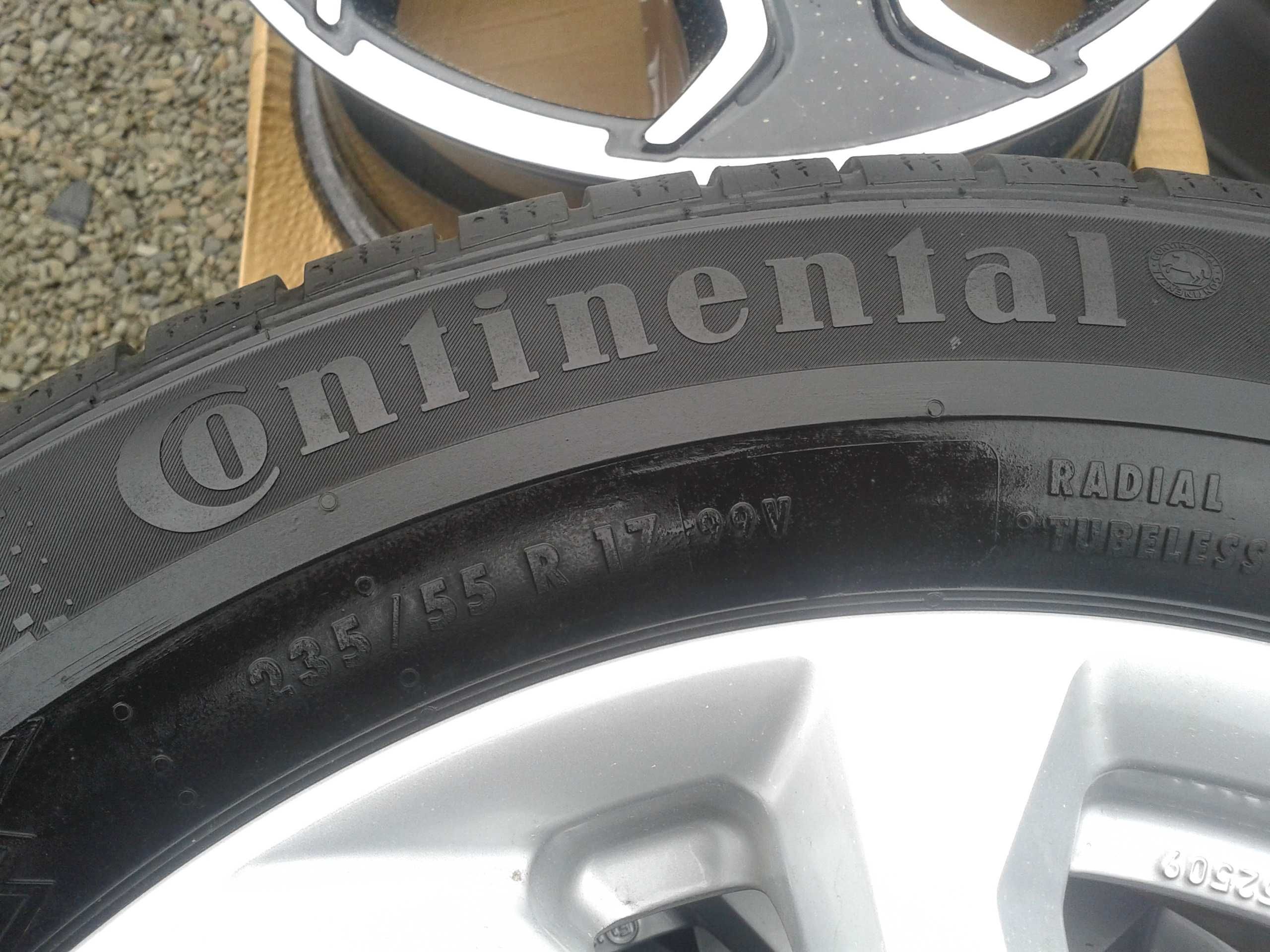opony r17 continental 235 55 jak nowe mielec contiwintercontact ts810s