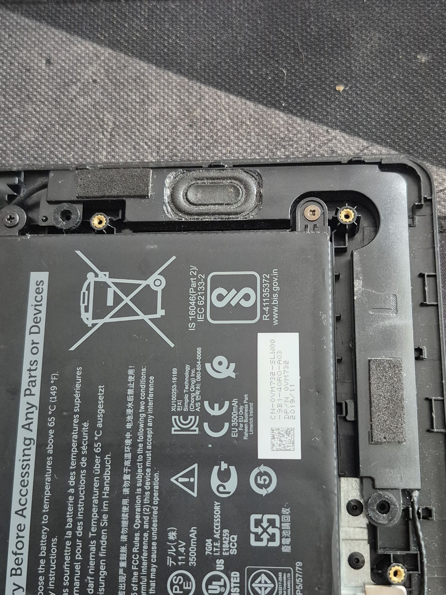 Zestaw głośników do dell Vostro 5581 i innych modeli