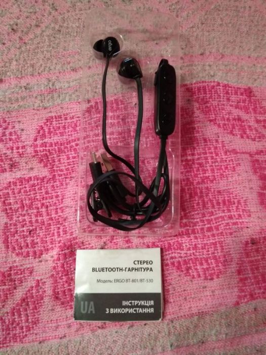 Bluetooth-гарнитура ergo BT-801 гарнитура