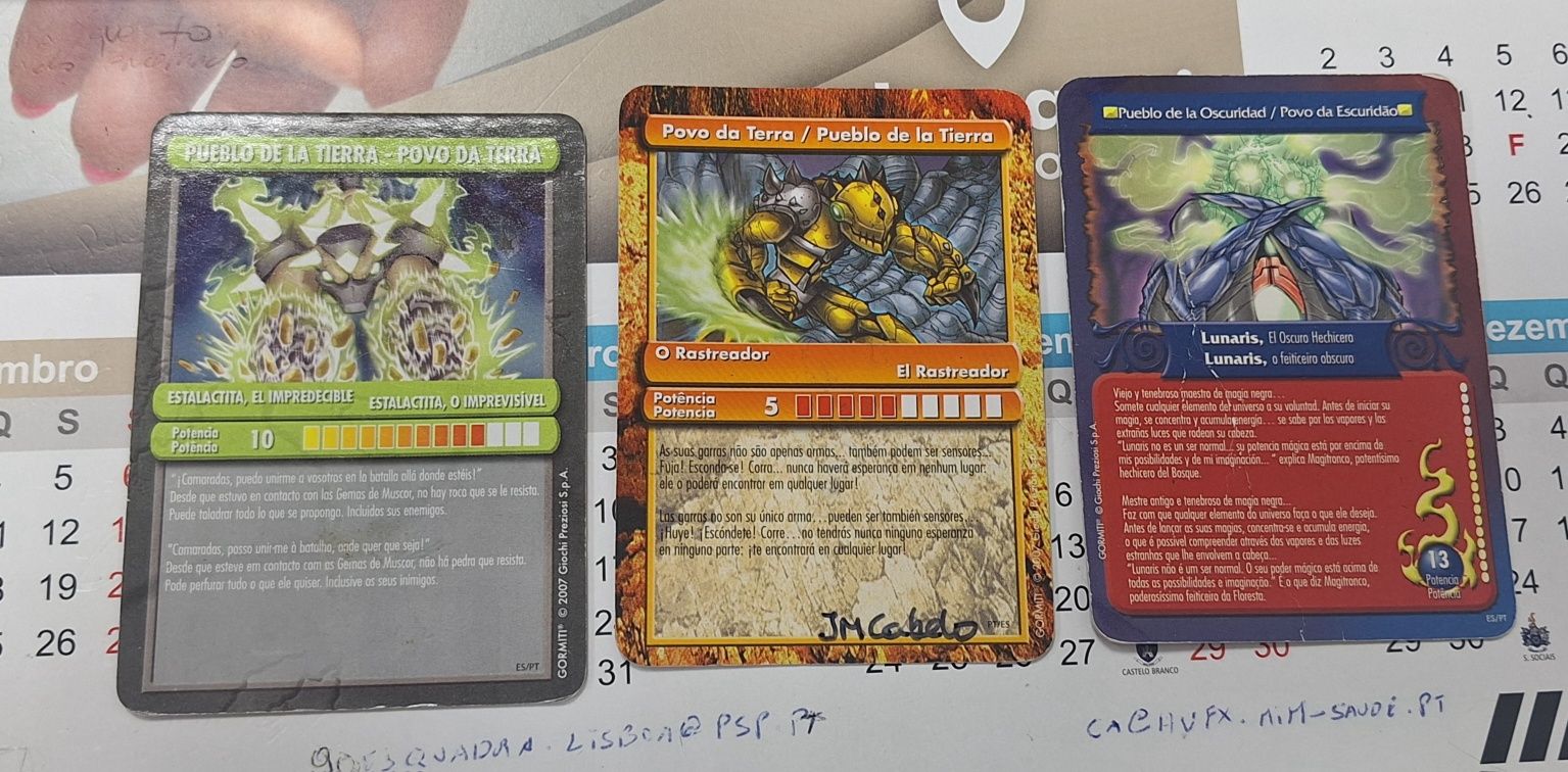 Cartas Naruto, Gormiti