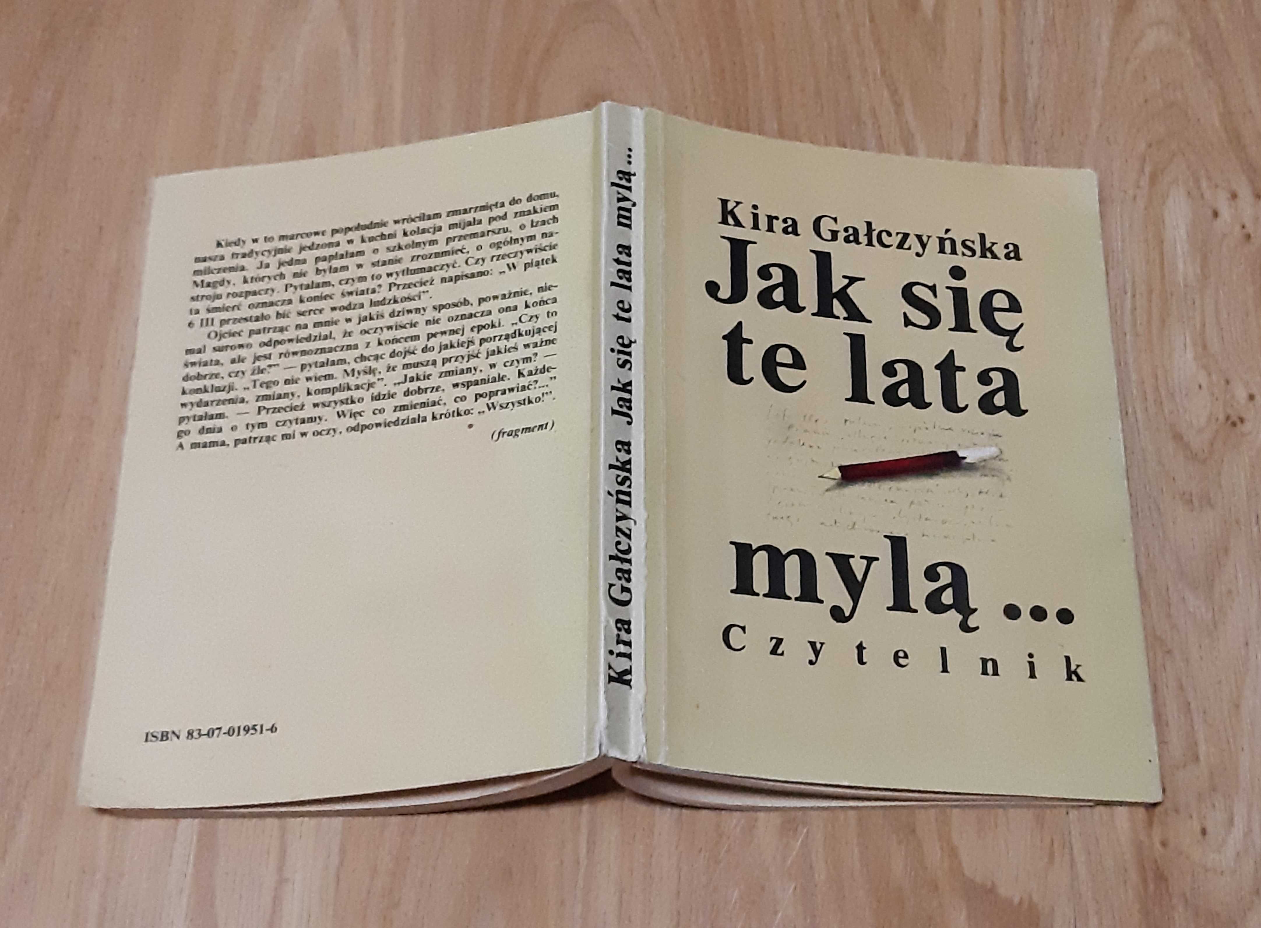 Jak się te lata mylą Kira Gałczyńska