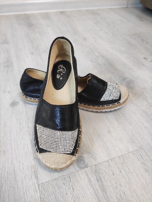 Еспадрільї мокасини балетки 36
