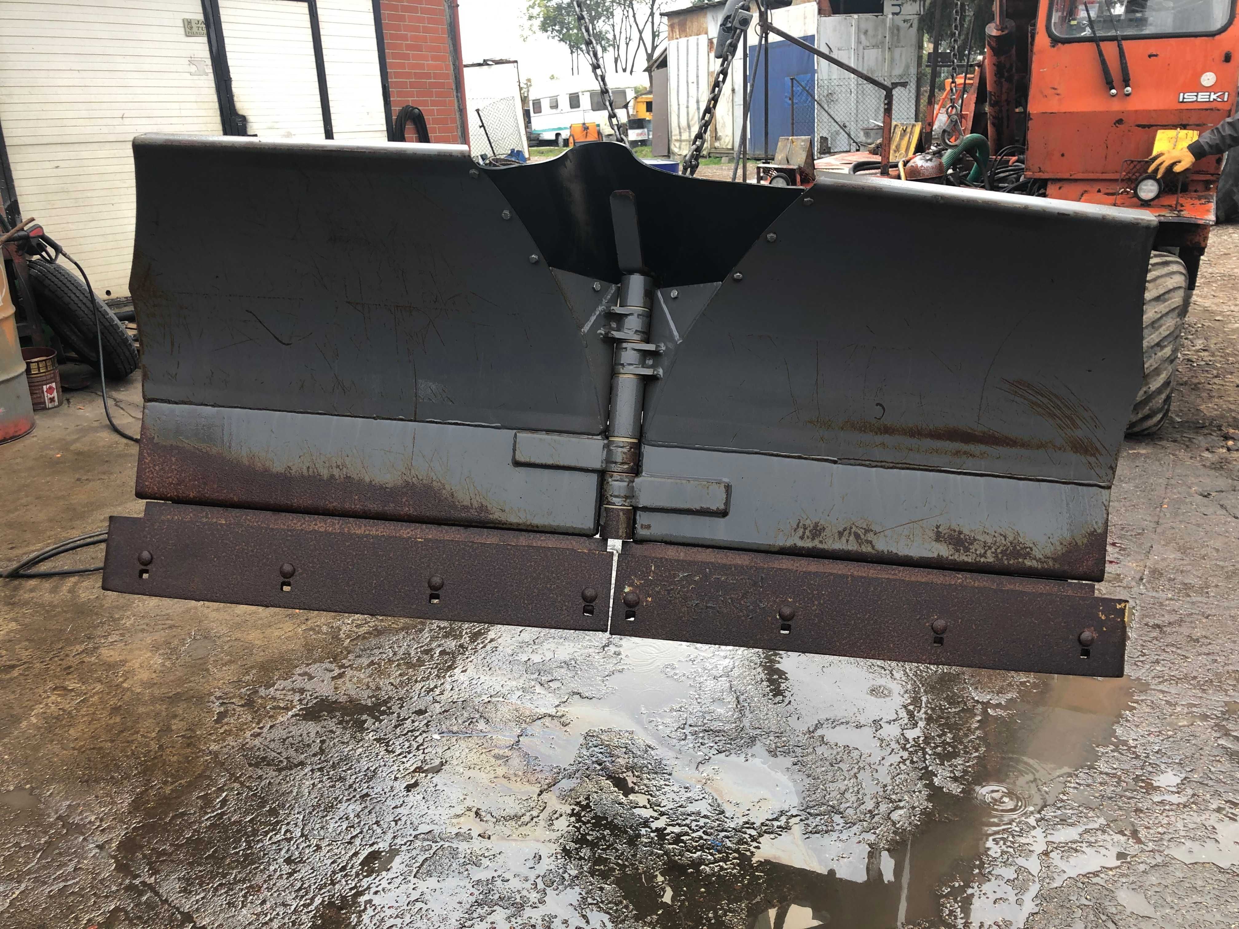 Pług do śniegu Holms odśnieżny regulowany V hydrauliczny śnieżny