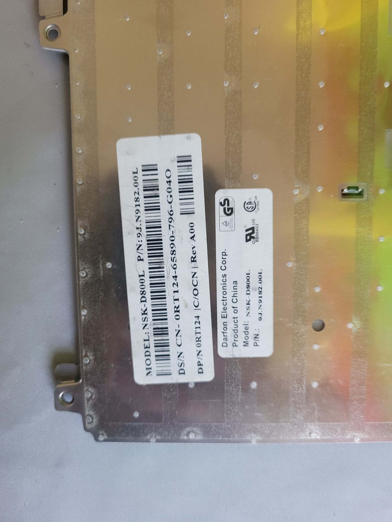 KLAWIATURA DELL M802 (NSK-D800L / B058) Posiadam 50 szt)