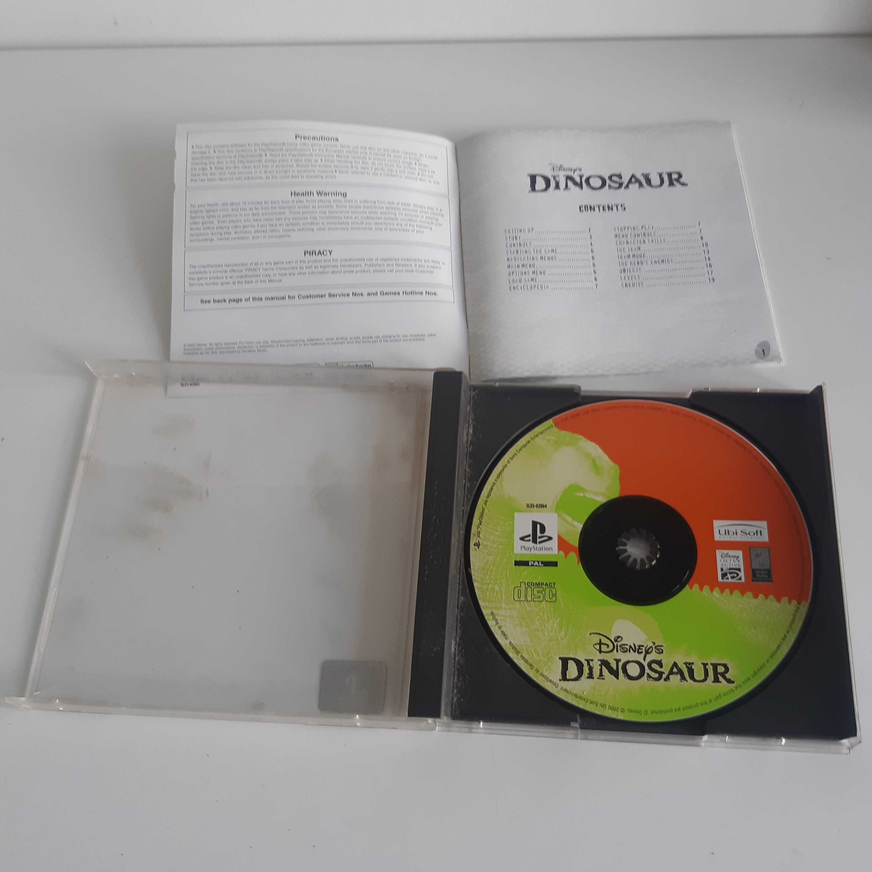 Jogo Original PlayStation 1 PS1 Disney's Dinosaur