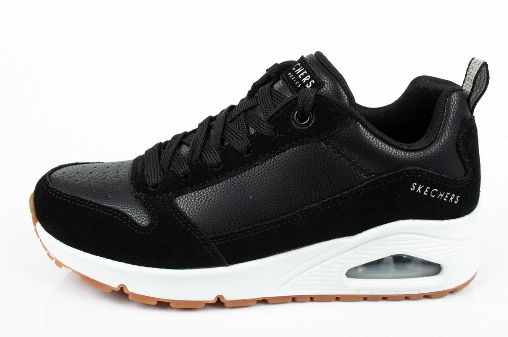 Buty sportowe Skechers Uno-Solid Air [155132/BLK] r.36-41