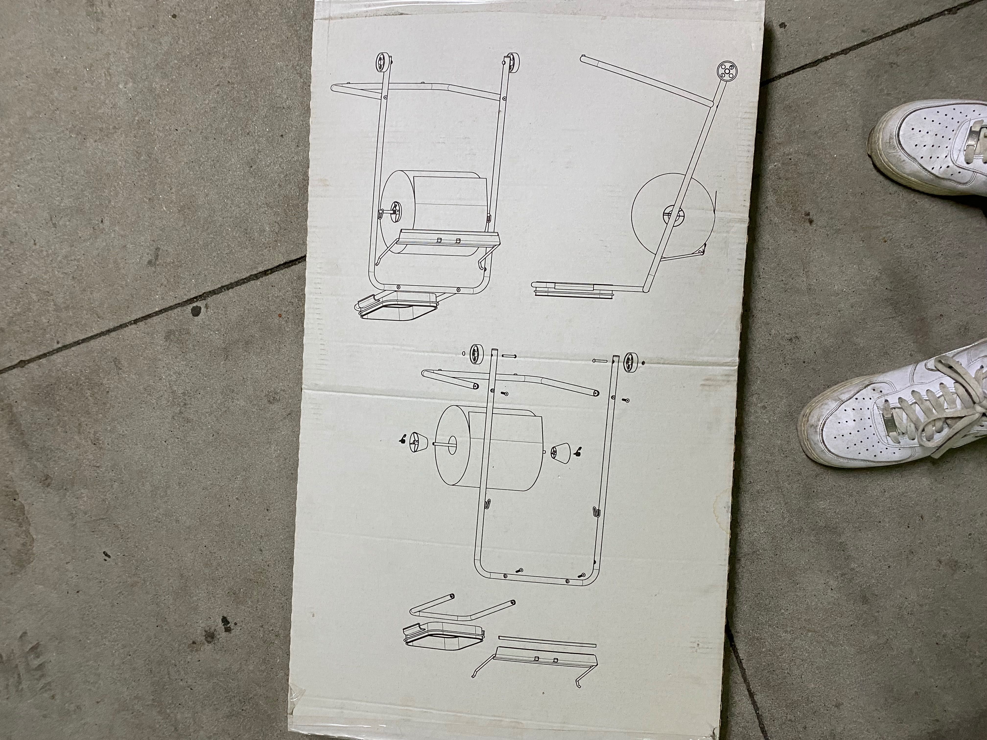 Suporte para papel para oficina wurth