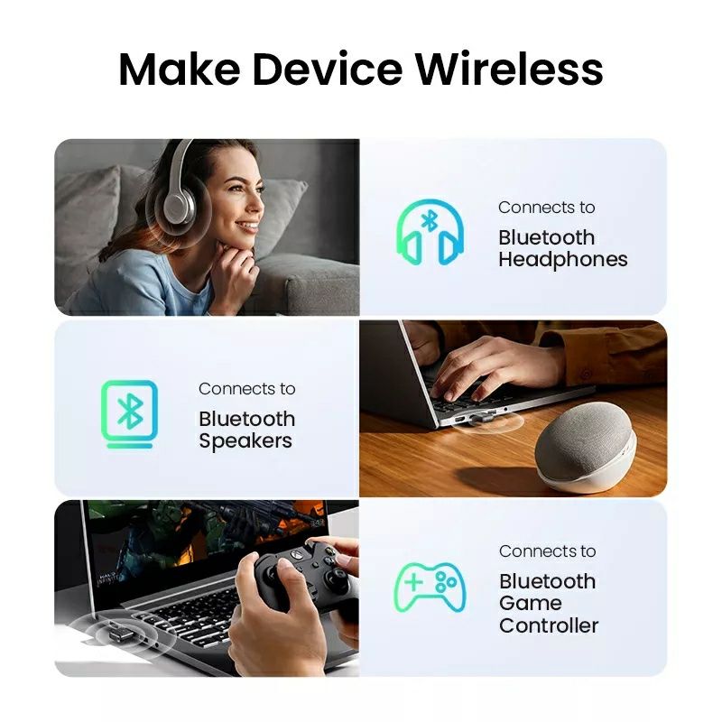 Bluetooth 5.0 USB adapter UGREEN