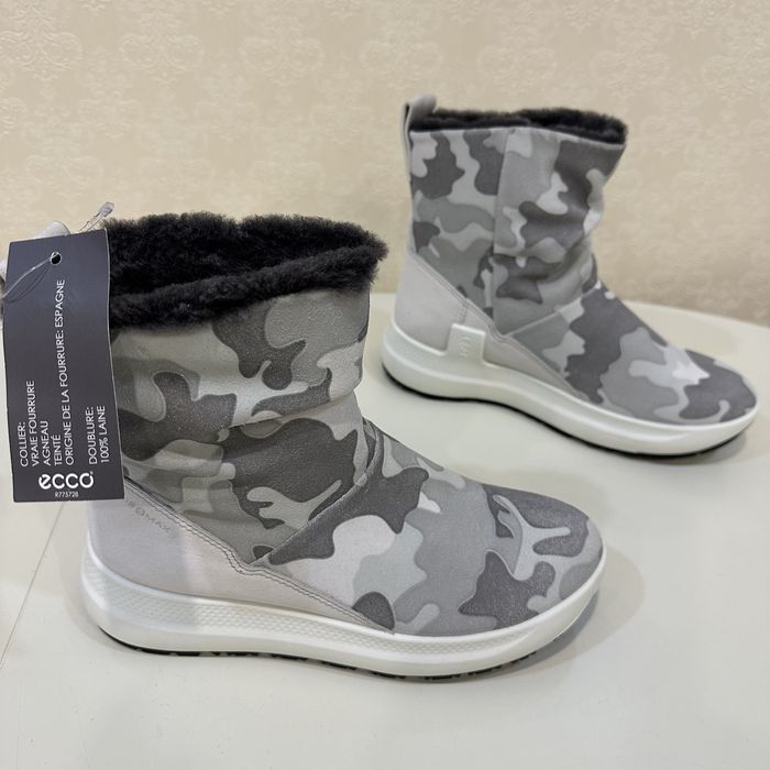 ЕССО.  Жіночі  угги. Оригінал. Шкіра. Утеплені. Розм.35