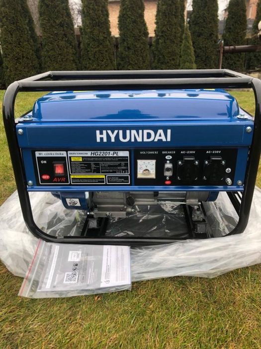 Генератор hyundai hg2201-pl 2200w мідна обмотка