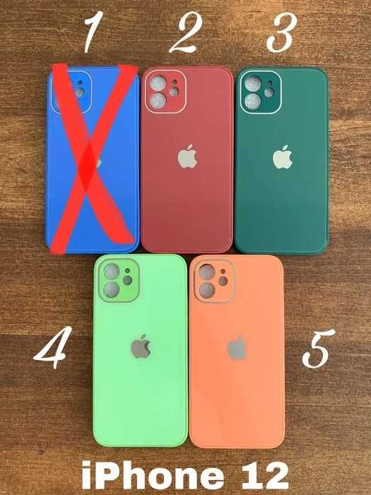 Etui, Case iPhone 11, 12, 12 Pro 11 Pro Max 12 Pro Max imitacja szkła!
