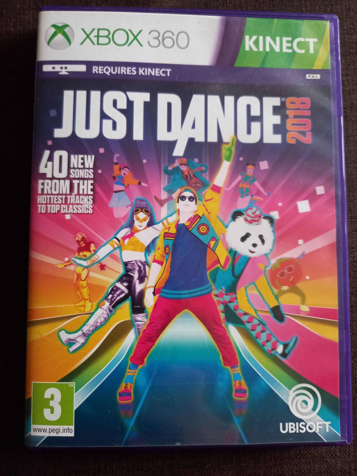 Gra taneczna Just Dance 2018 na xbox 360 kinect